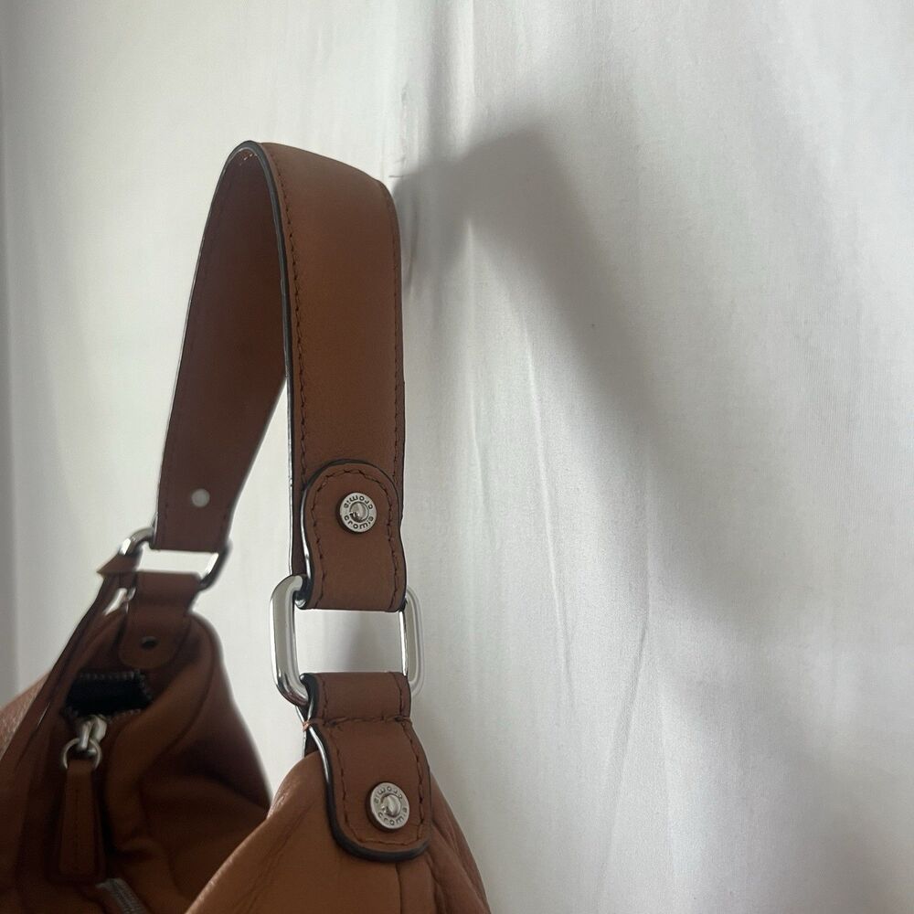 Italian Leather Brown Purse Boho Western Tassel Festival Hippie Rustic Artisan - Picture 3 of 12